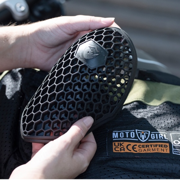 MotoGirl Jodie Motorcycle Jacket uk size 6/8 - Picture 13 of 14